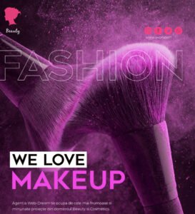 Web Design Cosmetics Fashion Beauty
