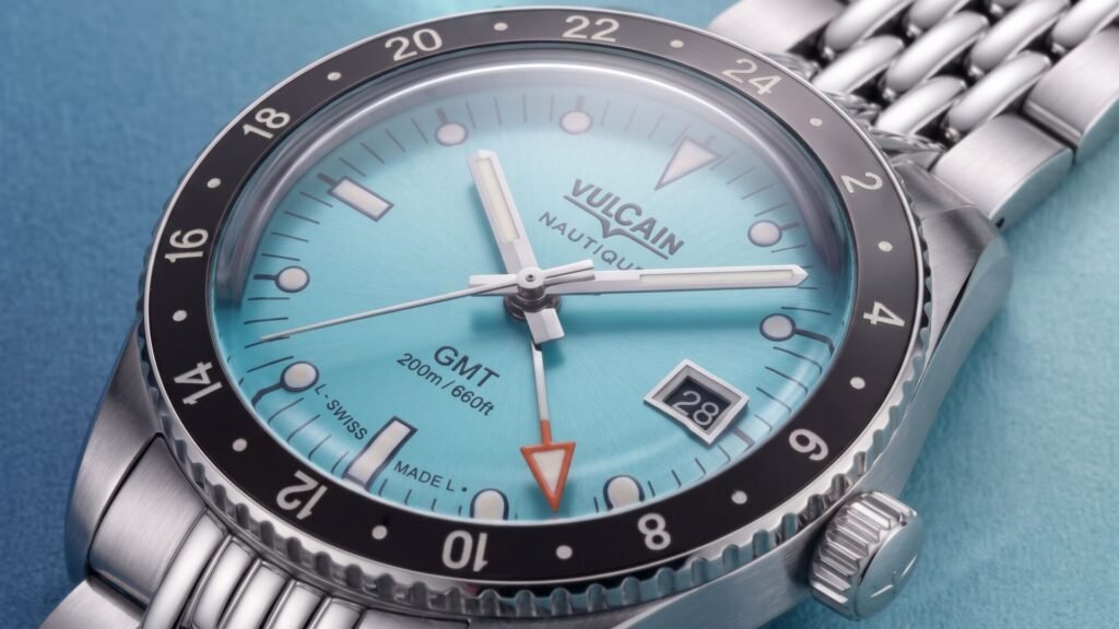 Vulcain reinventează ceasul vintage de scufundări: noua colecție Skindiver Nautique GMT mizează pe nuanțe pastelate și ediții strict limitate 1